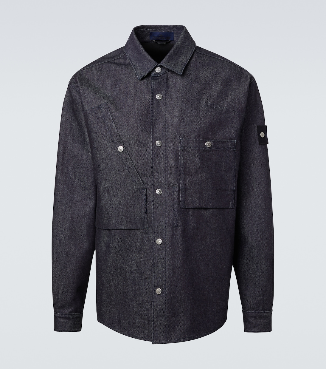 Compass denim overshirt | Stone Island