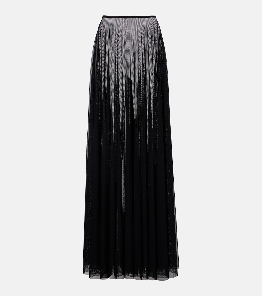 Semi-sheer maxi skirt | Norma Kamali