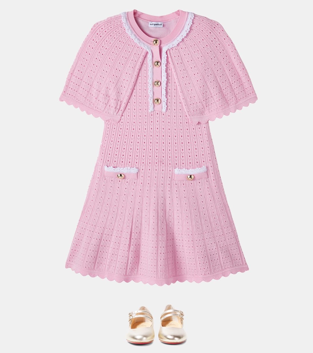 Robe à cape | Self-Portrait Kids