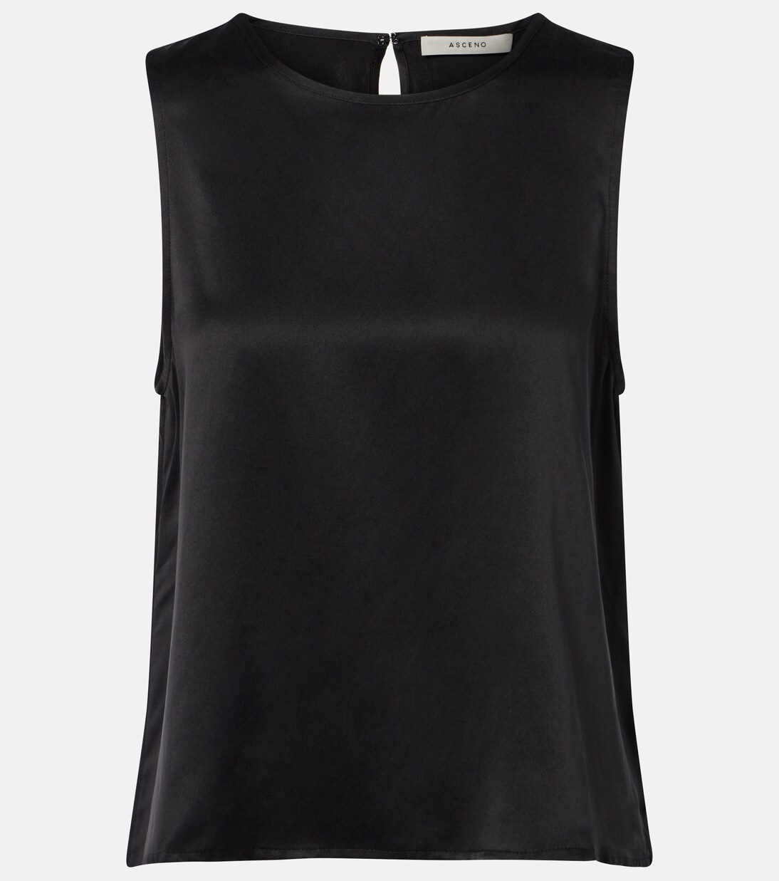 Sofia silk charmeuse tank top | Asceno