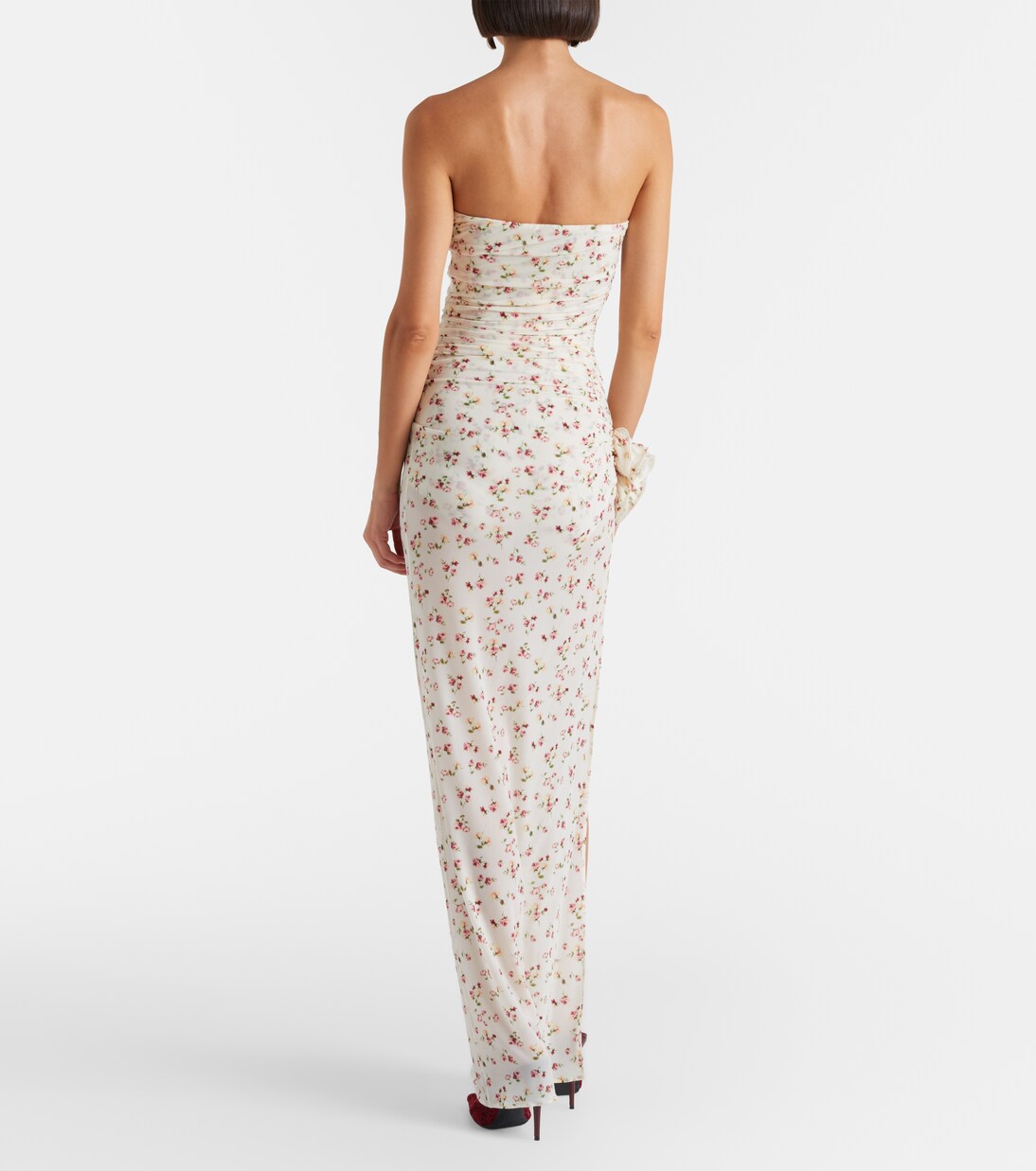 Floral ruched gown | Magda Butrym