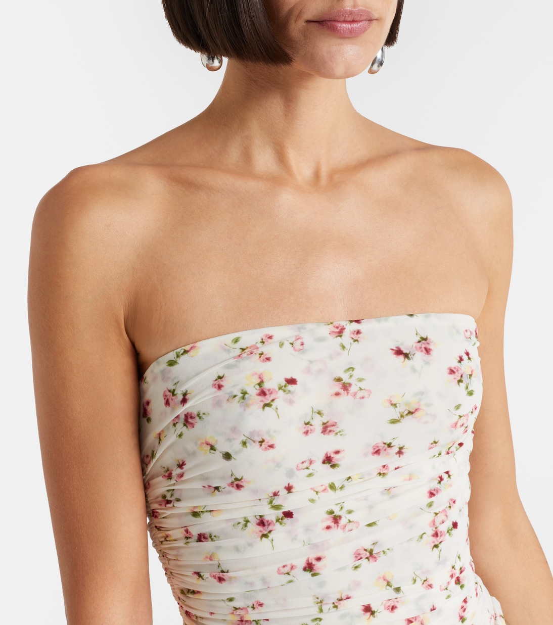 Floral ruched gown | Magda Butrym