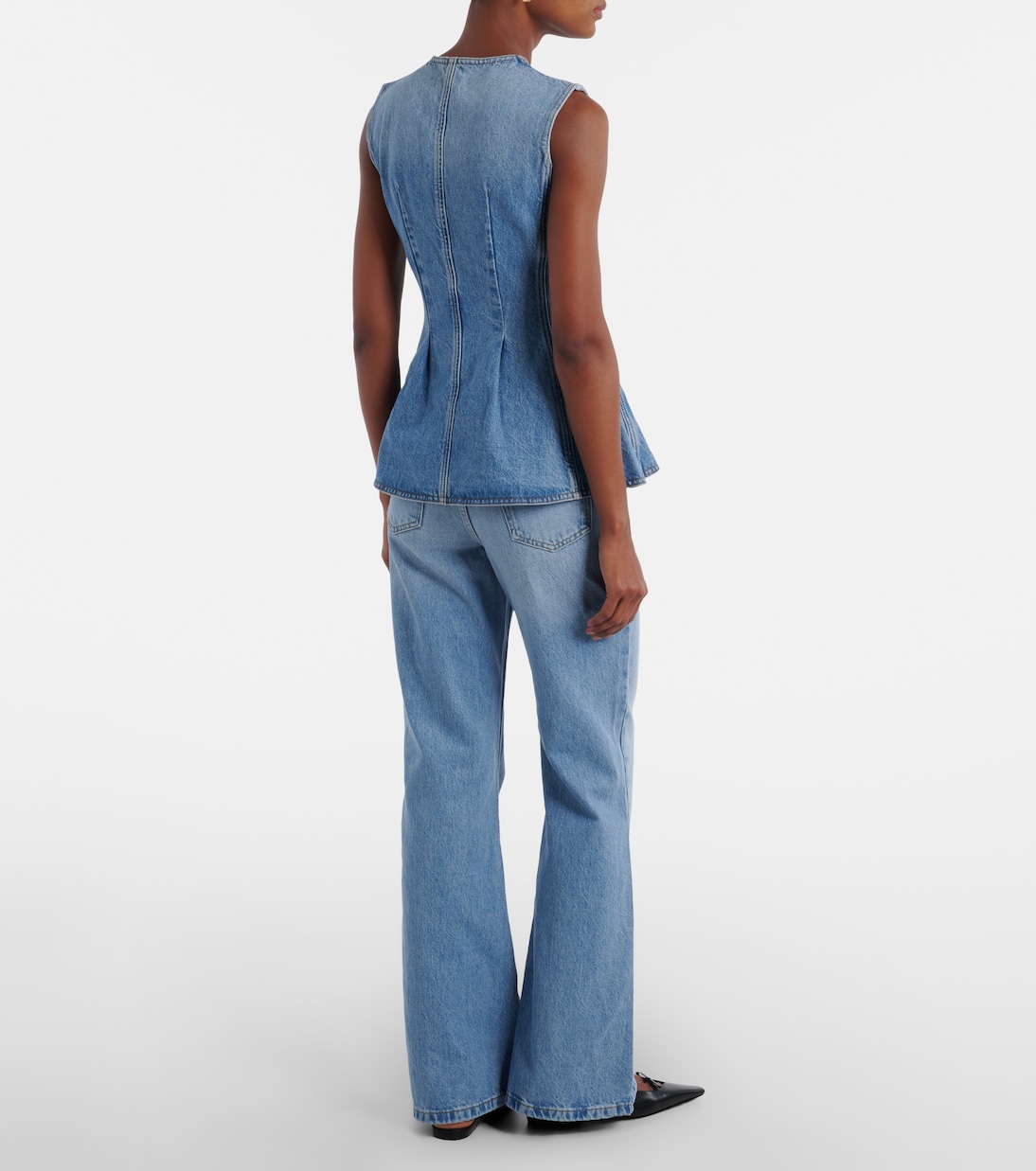 High-rise flared jeans | Rotate