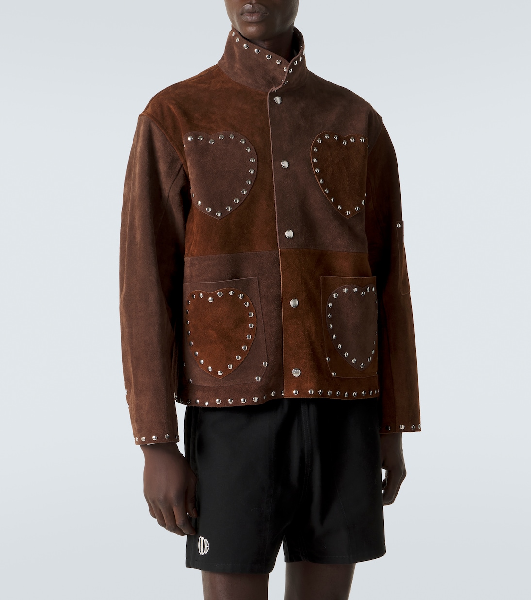 Verzierte Jacke aus Veloursleder | Bode