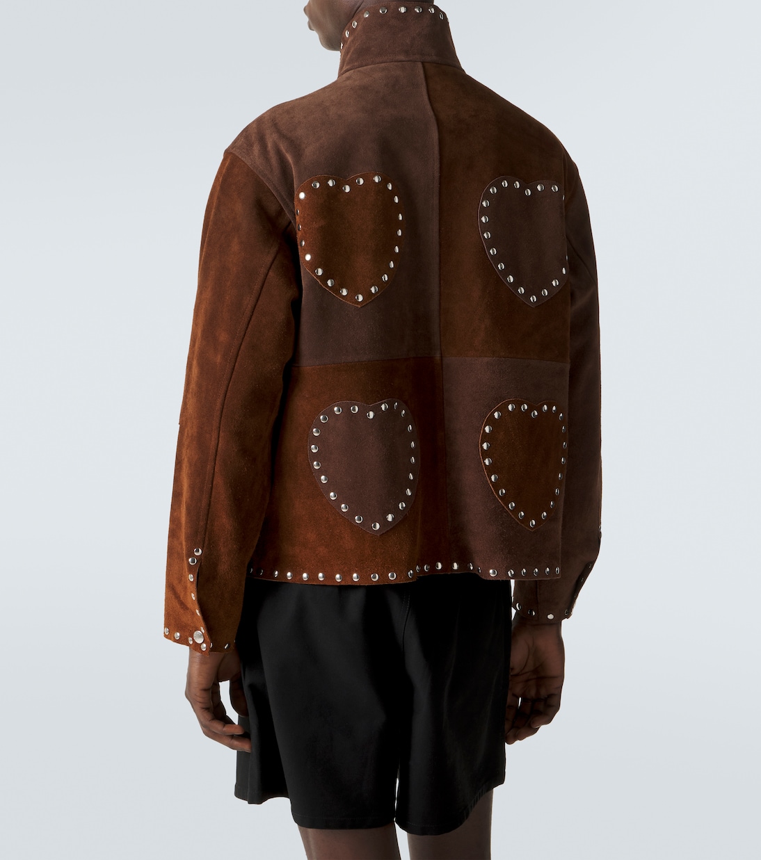 Verzierte Jacke aus Veloursleder | Bode