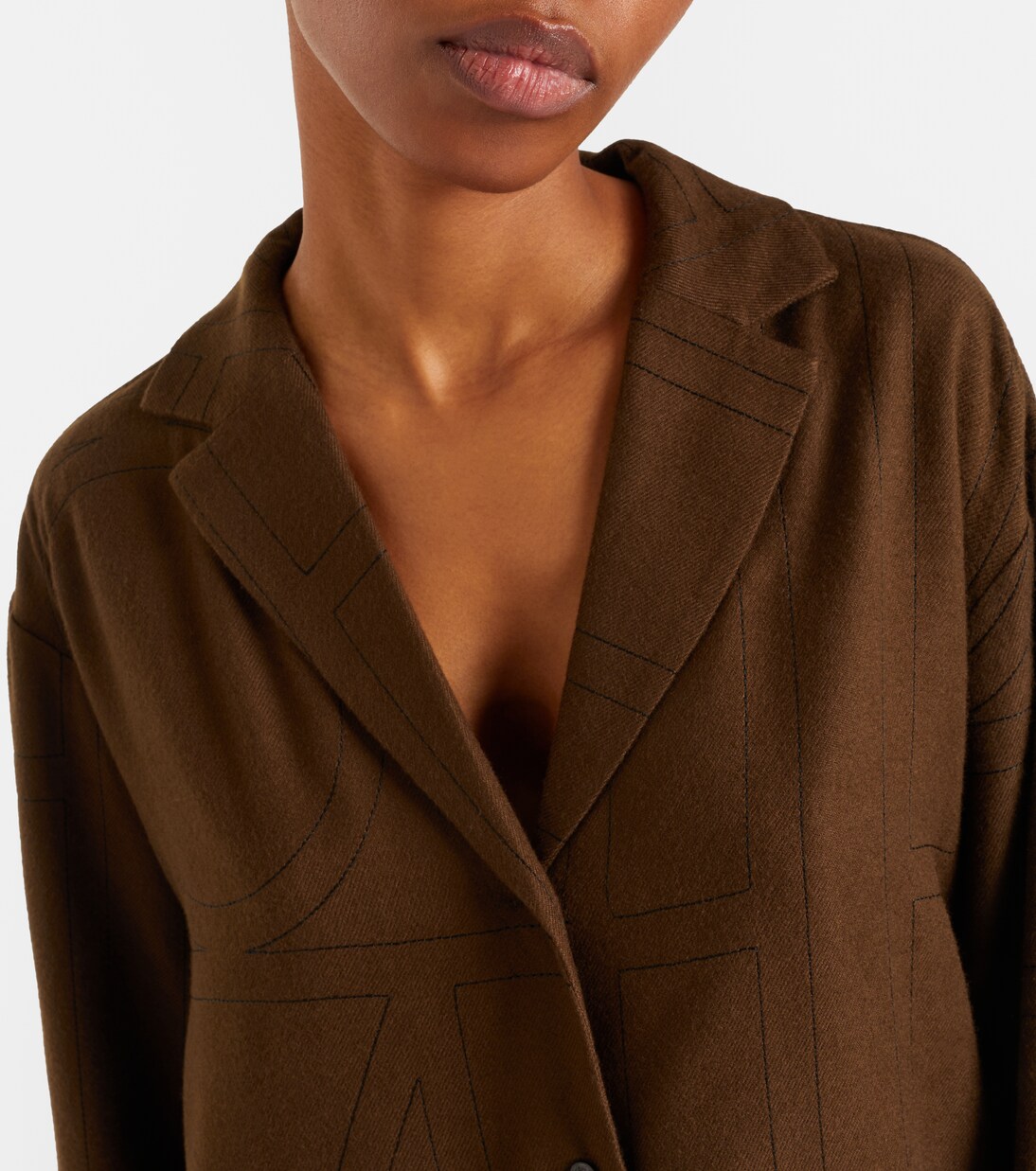 Chemise de pyjama à logo | Toteme