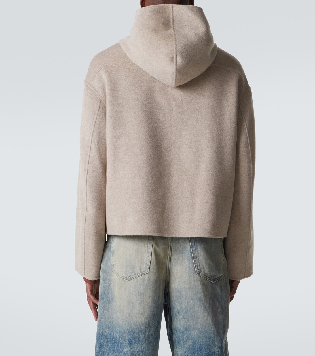 Wool and cashmere hoodie | Acne Studios