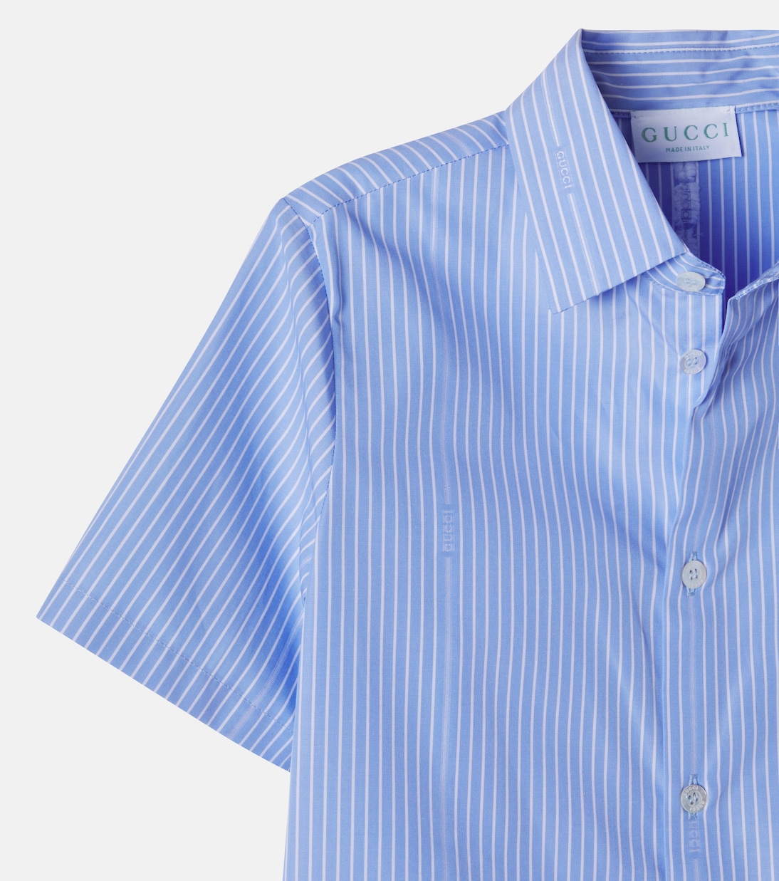 Striped cotton shirt | Gucci Kids