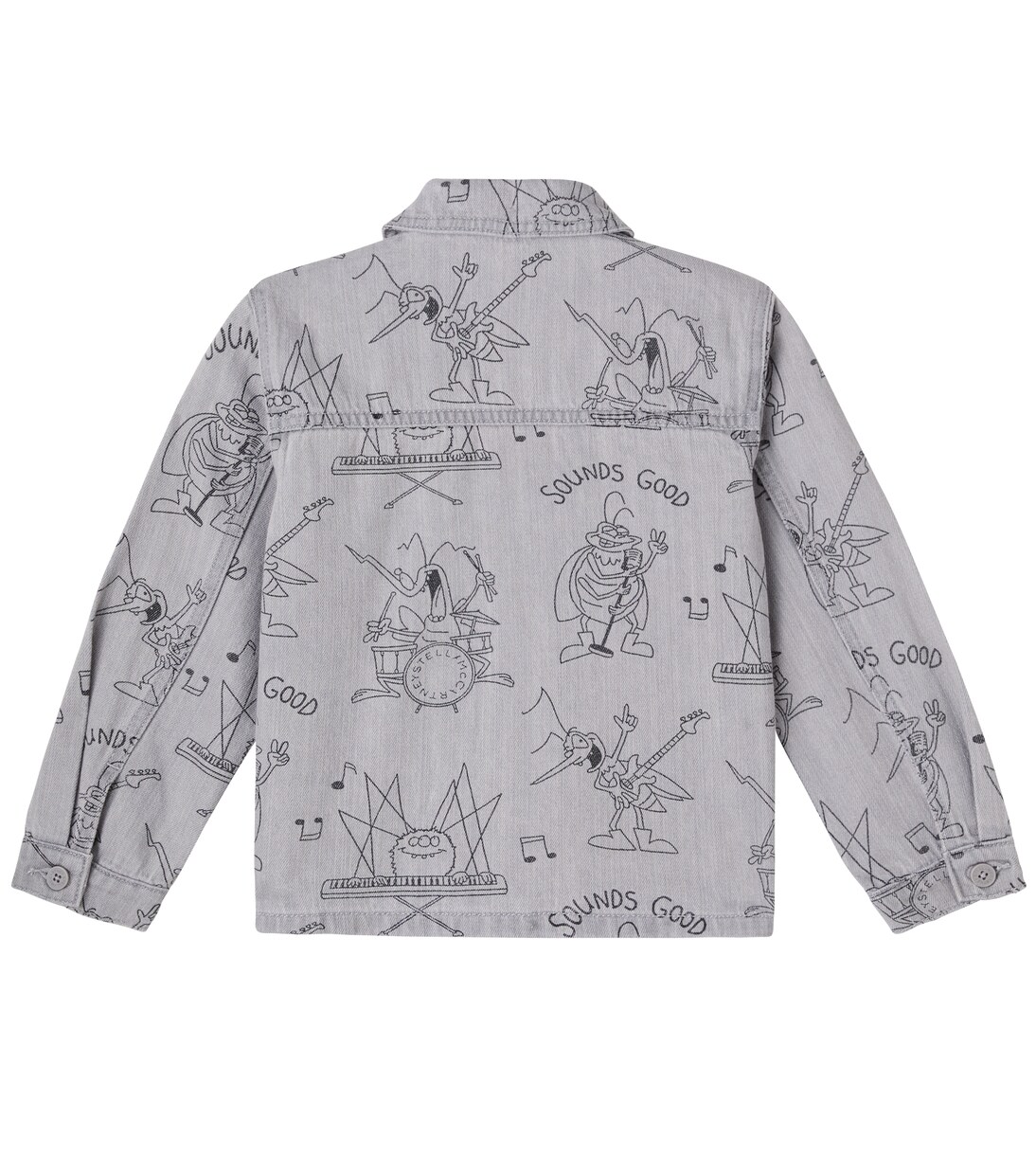 프린트 데님 재킷 | Stella McCartney Kids
