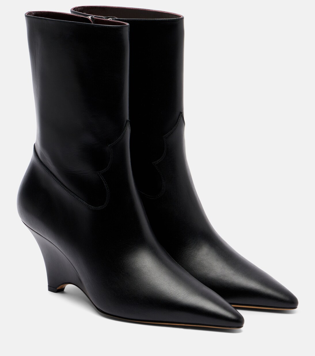 Camille 70 leather boots | Le Monde Béryl