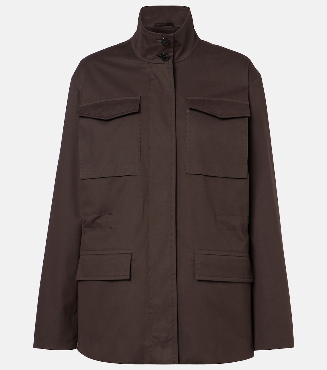 Floriane cotton and cashmere field jacket | The Row