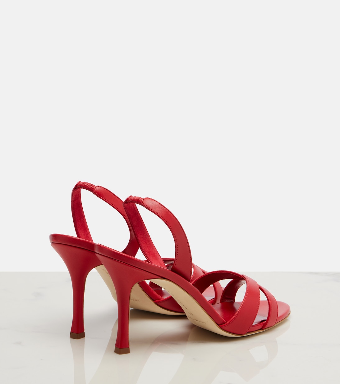 Callasli leather slingback sandals | Manolo Blahnik