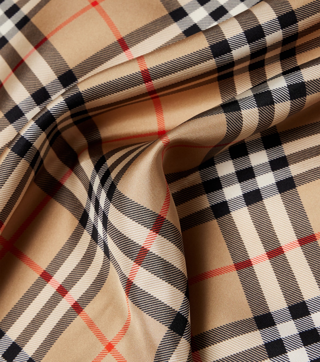 Tuch Burberry Check aus Seiden-Twill | Burberry