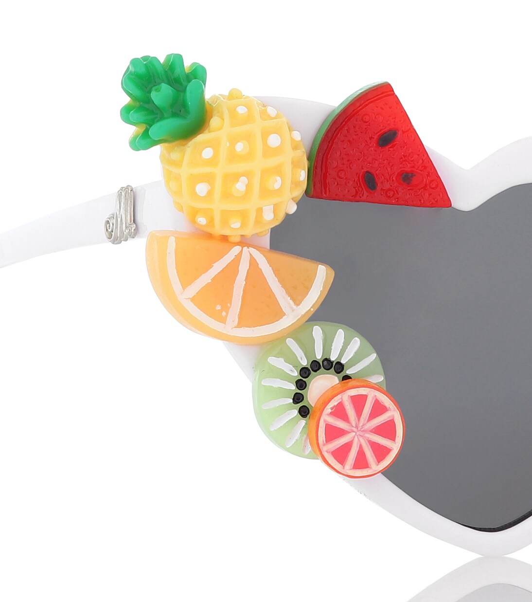 Embellished heart-shaped sunglasses | Monnalisa