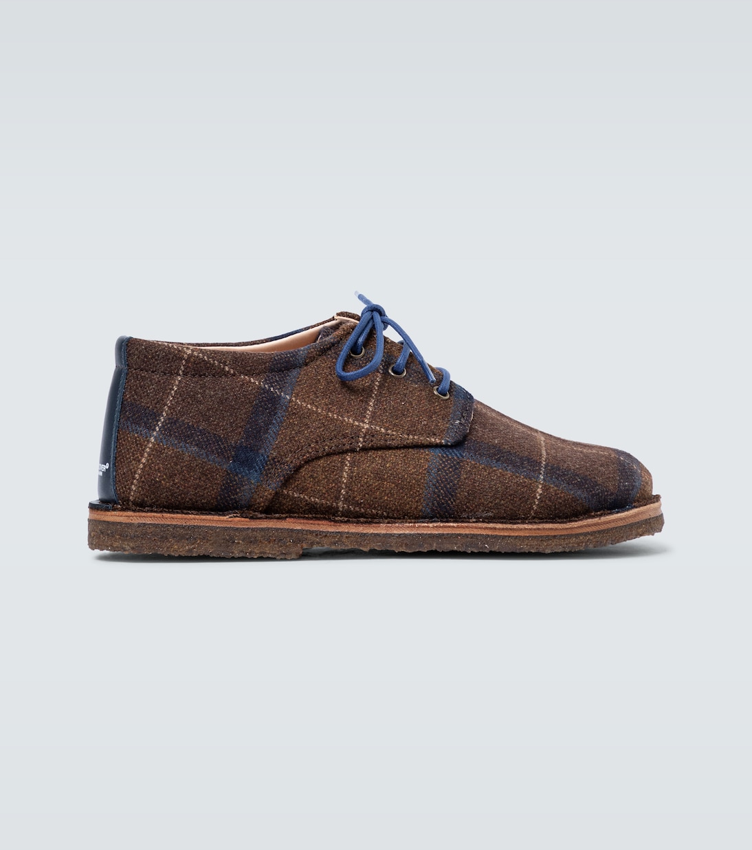 Checked derby shoes | Undercover