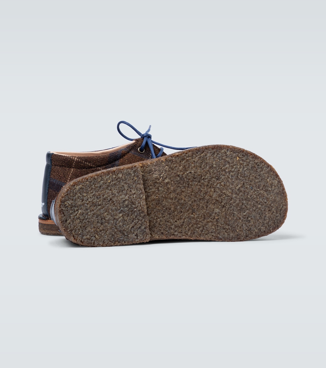 Checked derby shoes | Undercover