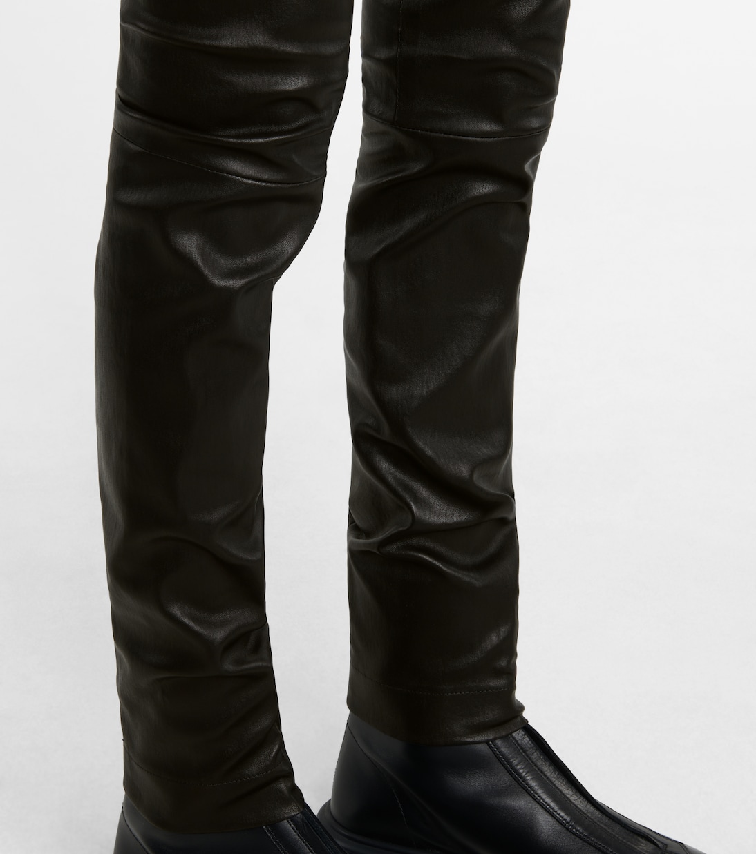 Legging Moto en cuir | The Row