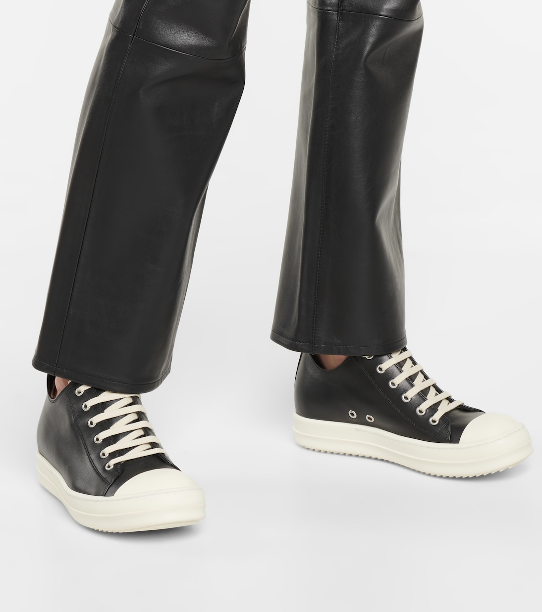 Phlegethon leather sneakers | Rick Owens