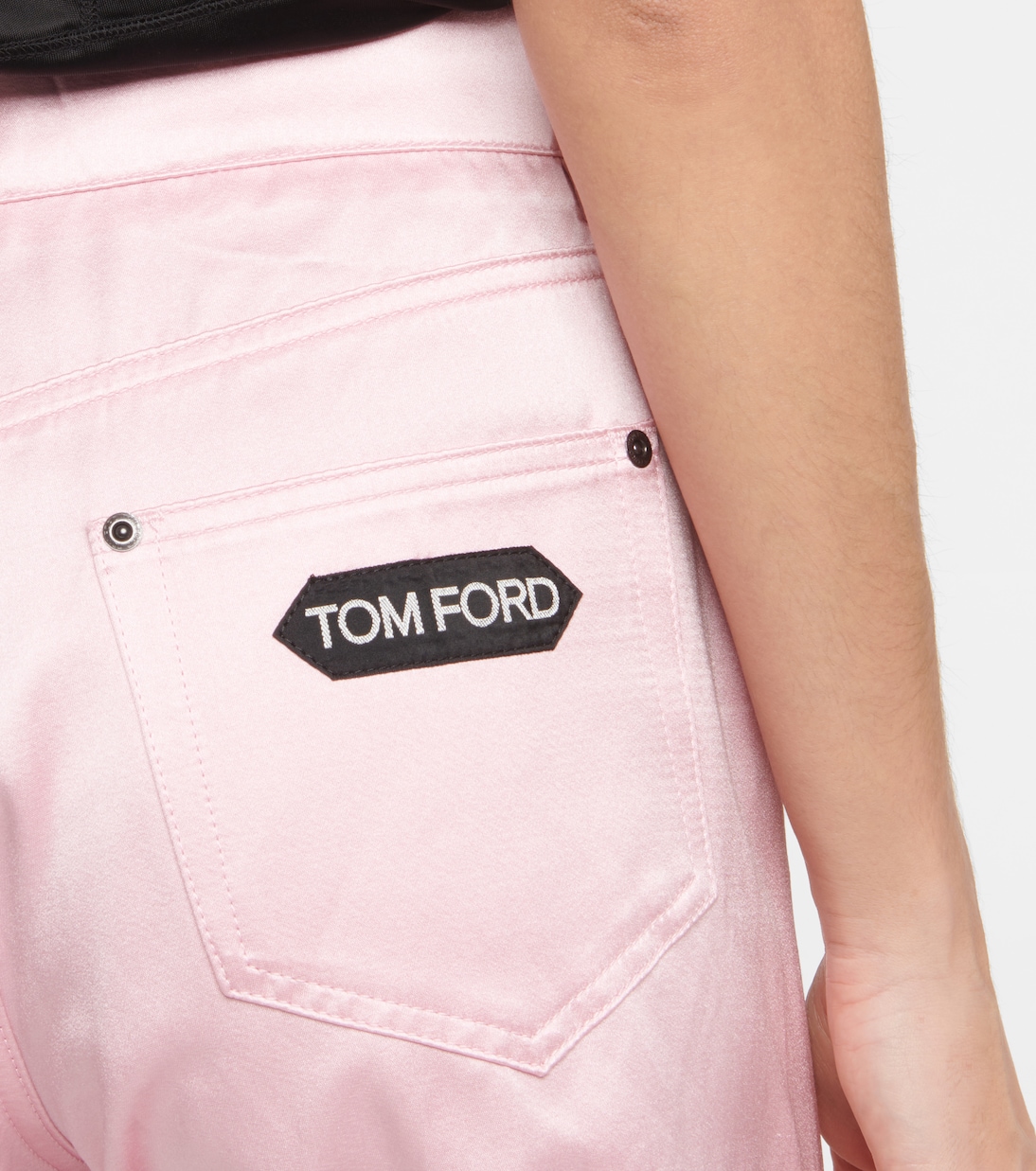 Jeans rectos de tiro alto | Tom Ford