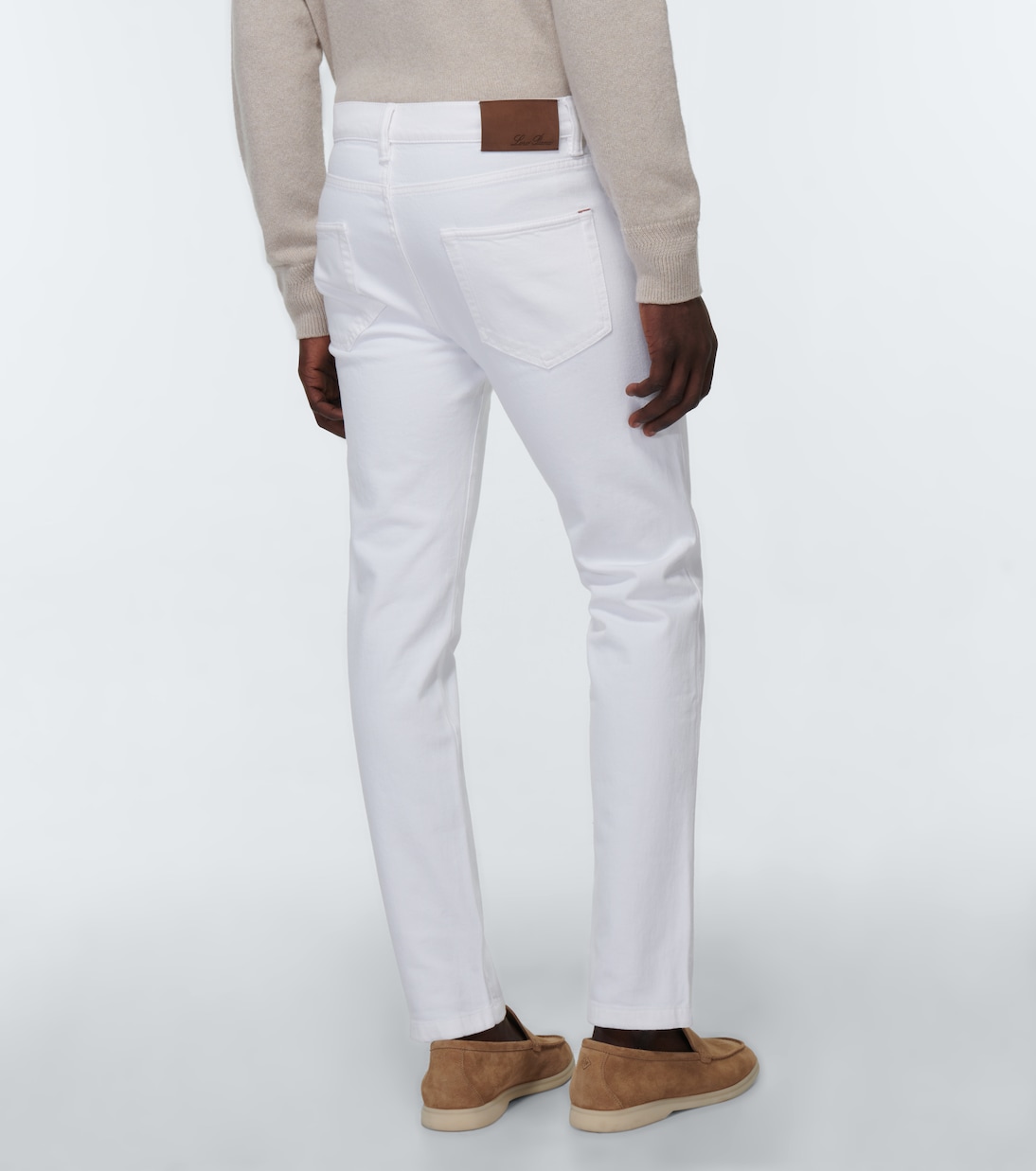Quarona mid-rise slim jeans | Loro Piana