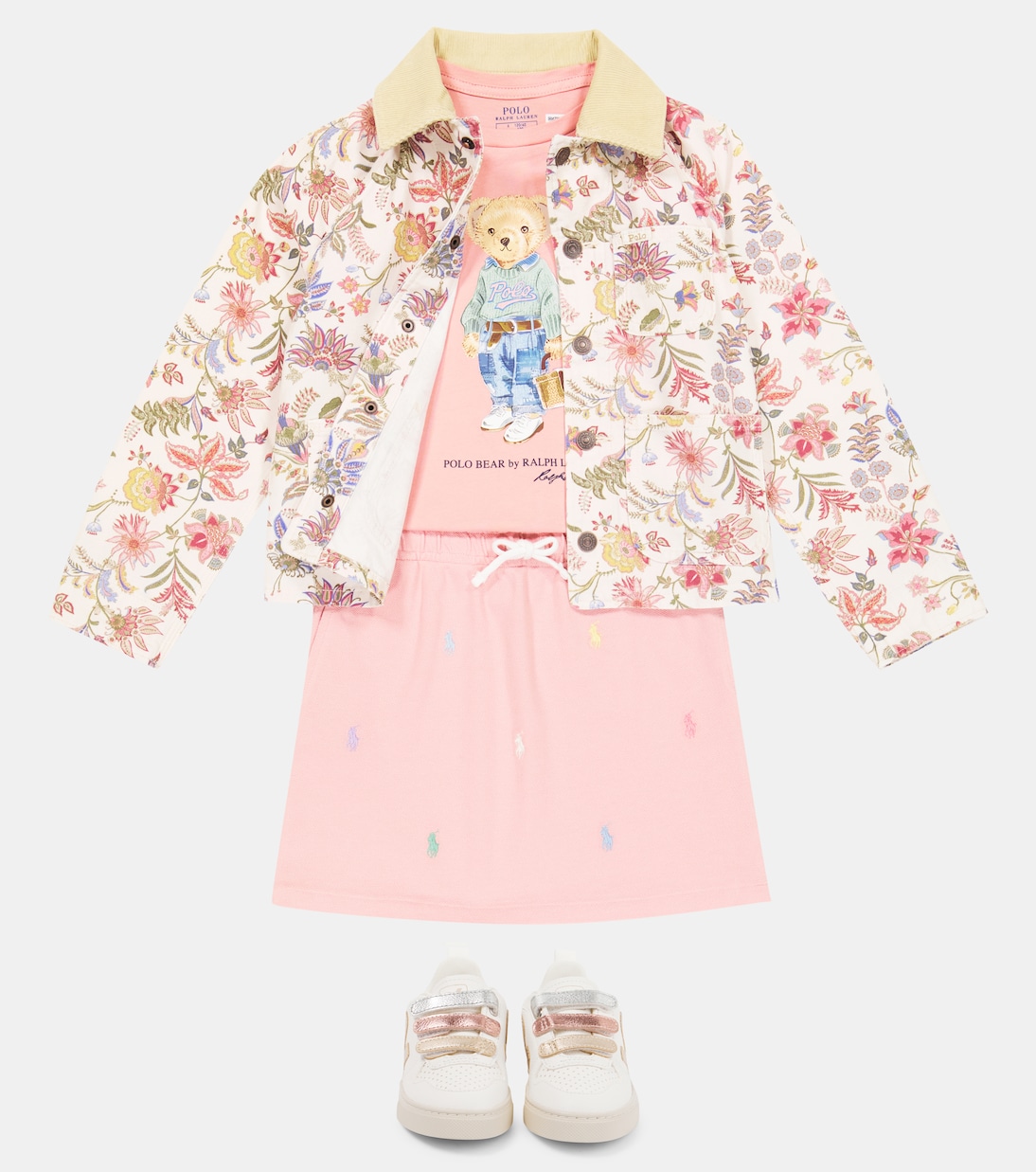 Chaqueta de algodón floral | Polo Ralph Lauren Kids