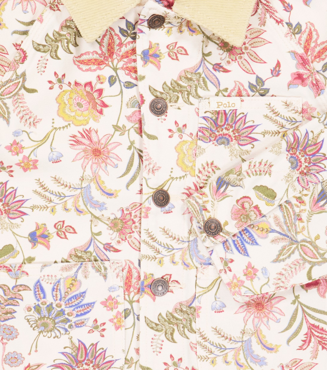 Chaqueta de algodón floral | Polo Ralph Lauren Kids