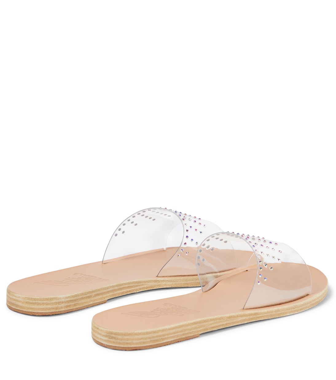 Tessa embellished PVC slides | Ancient Greek Sandals