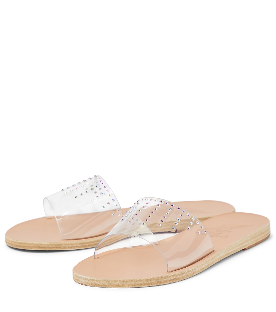 Tessa embellished PVC slides | Ancient Greek Sandals