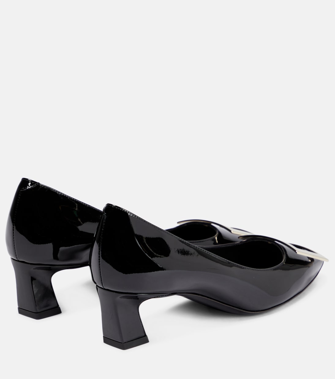 Escarpins Trompette 45 en cuir verni | Roger Vivier
