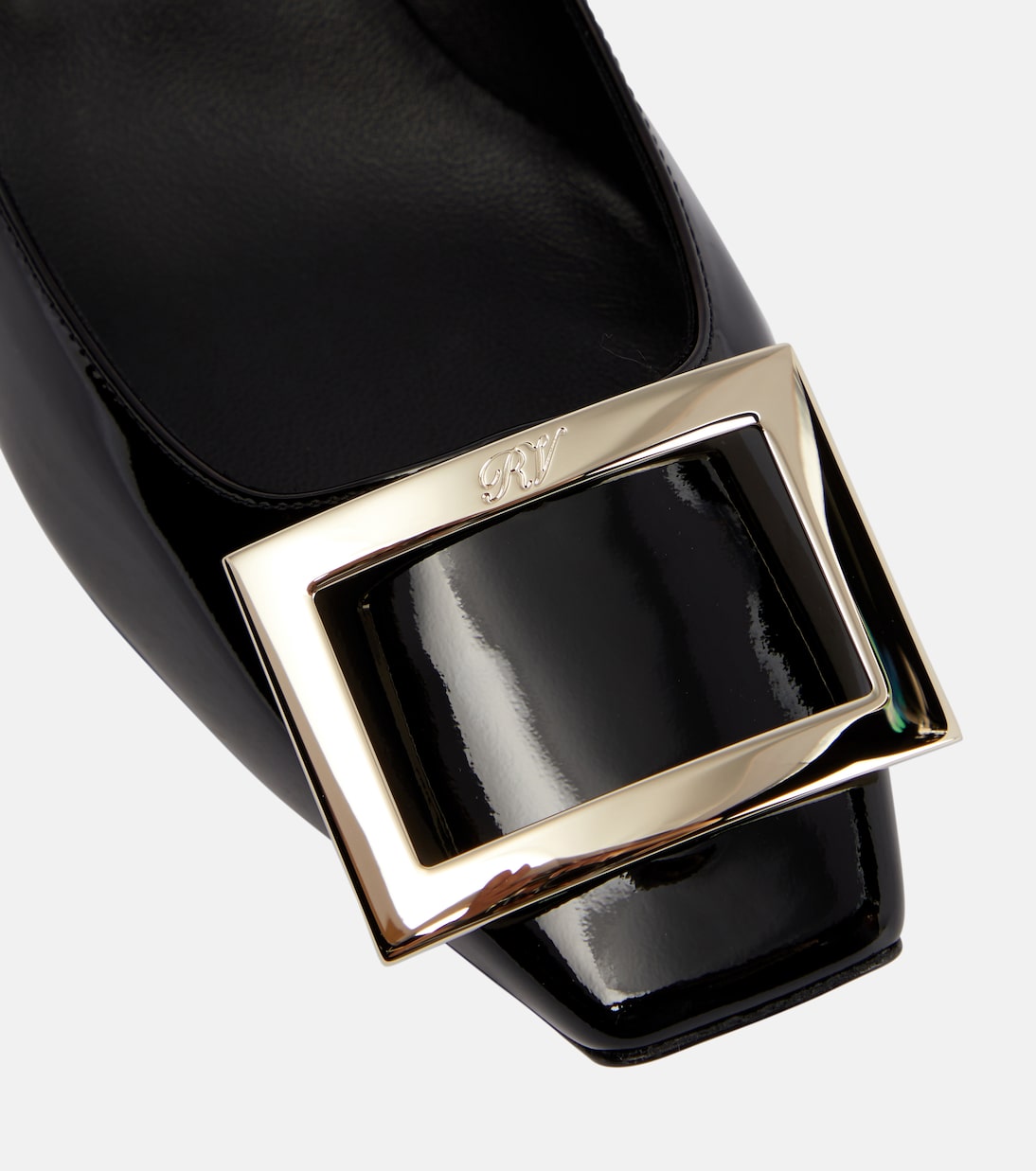 Escarpins Trompette 45 en cuir verni | Roger Vivier