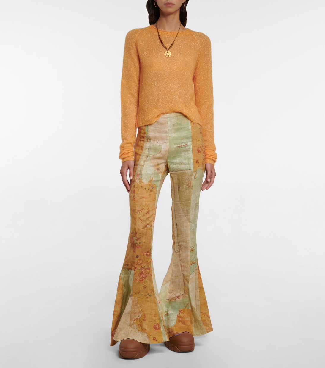 Glittered knit sweater | Acne Studios