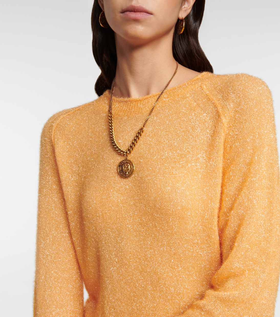 Glittered knit sweater | Acne Studios