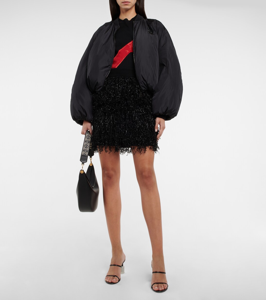 Anagram puffer bomber jacket | Loewe