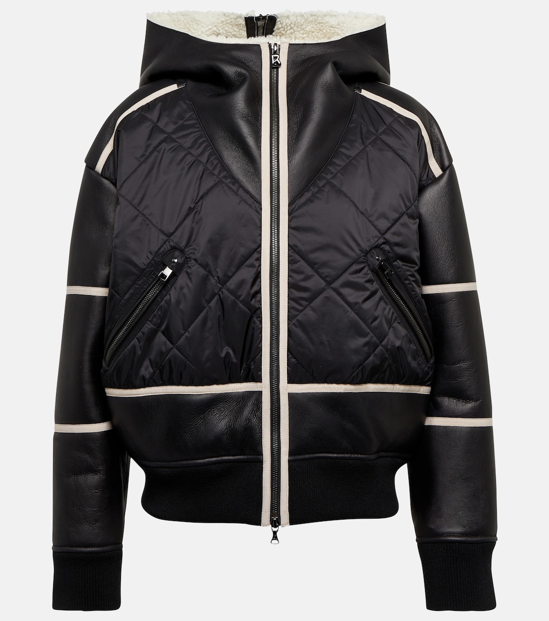 Skijacke Lomi mit Leder | Bogner