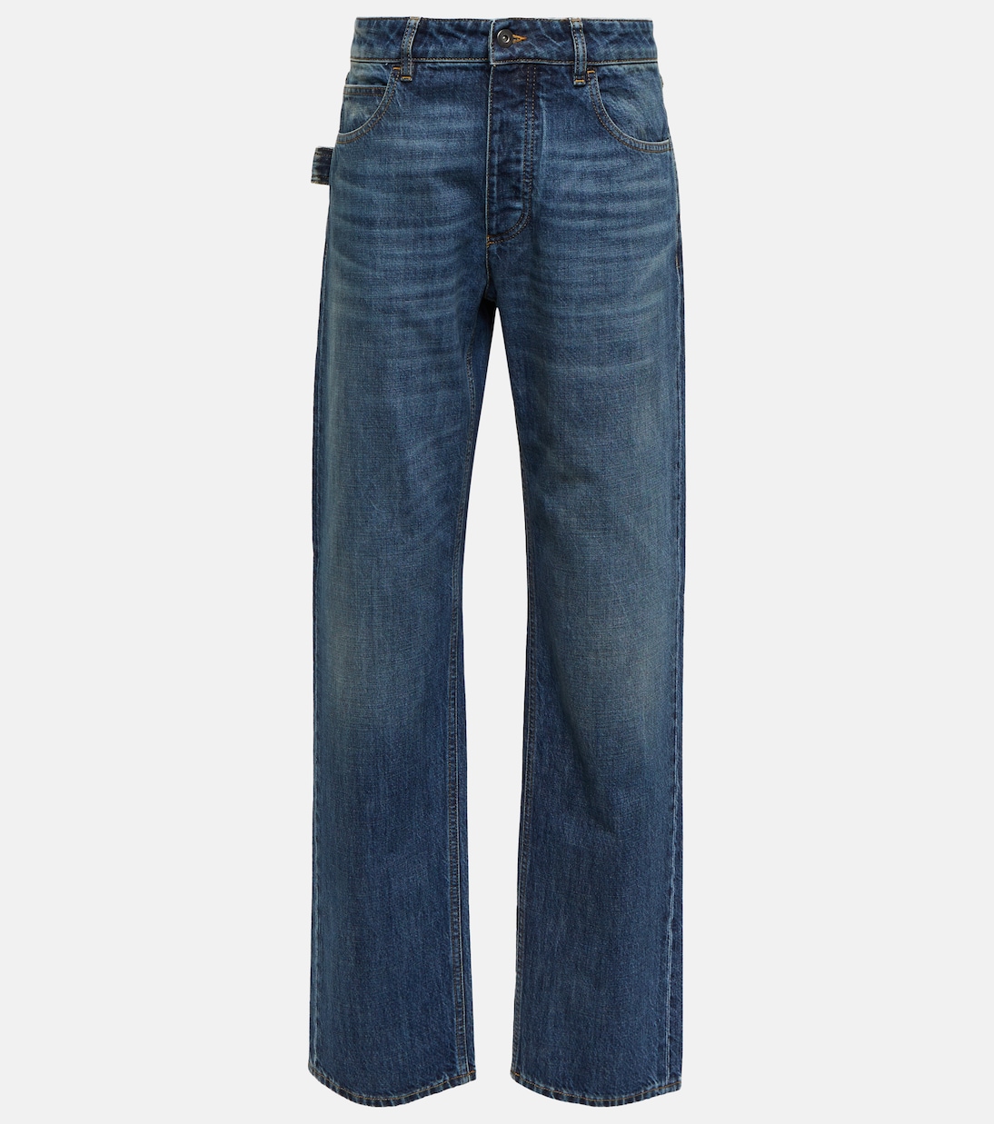 High-rise straight jeans | Bottega Veneta