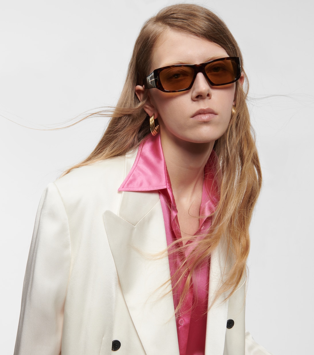 Rectangular acetate sunglasses | Tom Ford