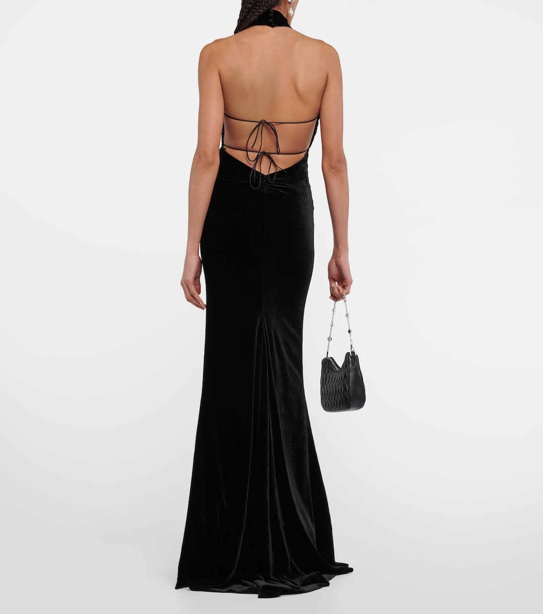 Cutout velvet gown | Alessandra Rich