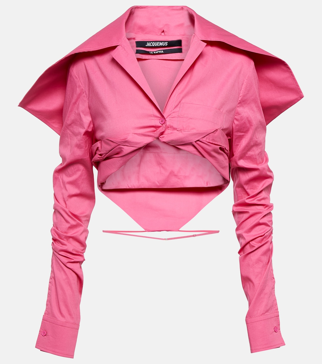 Camicia cropped Meio in cotone | Jacquemus