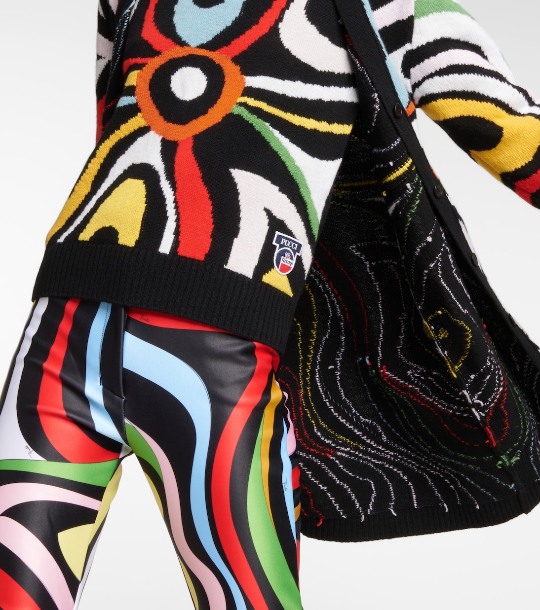 x Fusalp jersey Marmo de lana en intarsia | Pucci