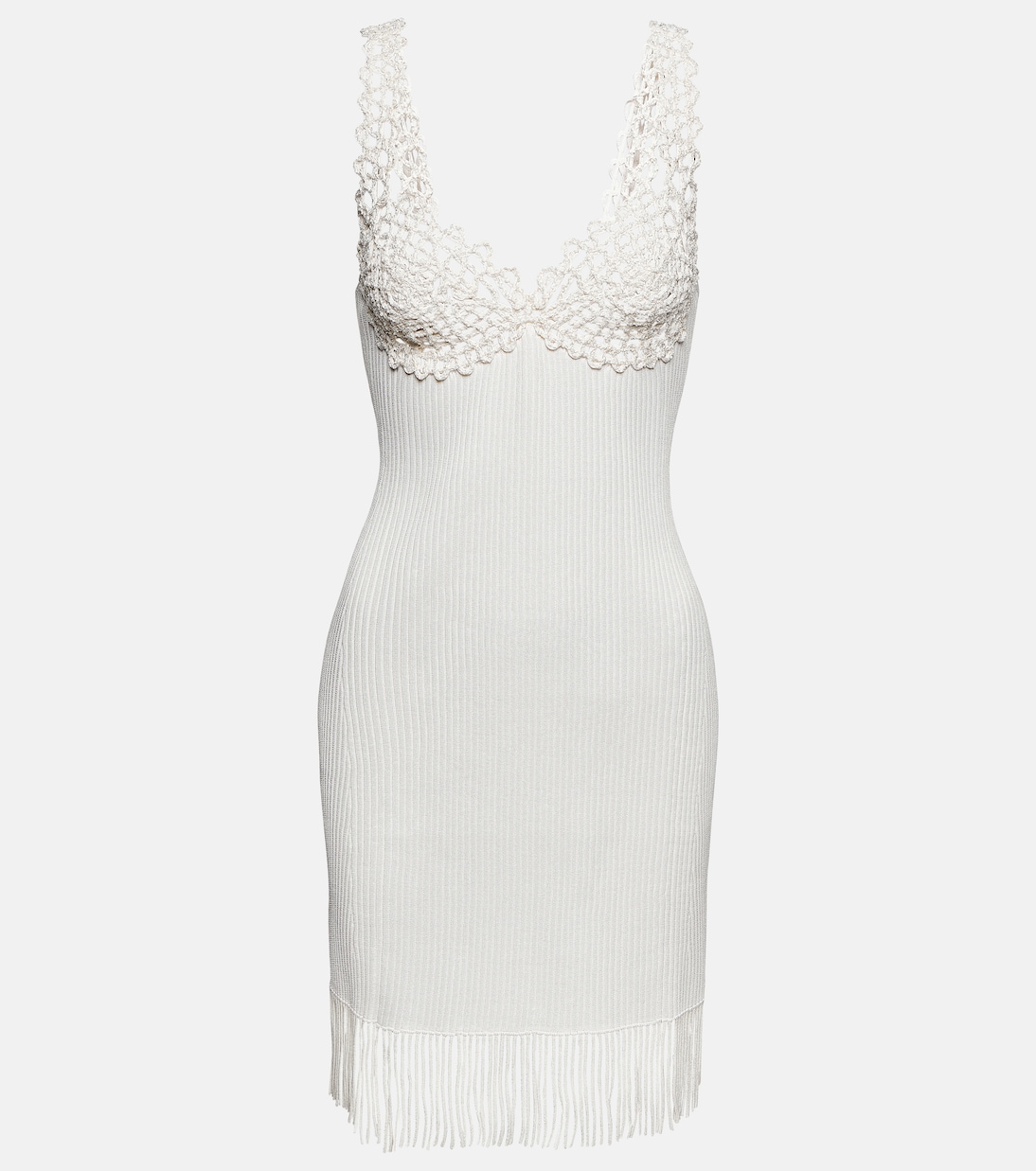 Fringe-trimmed minidress | Proenza Schouler