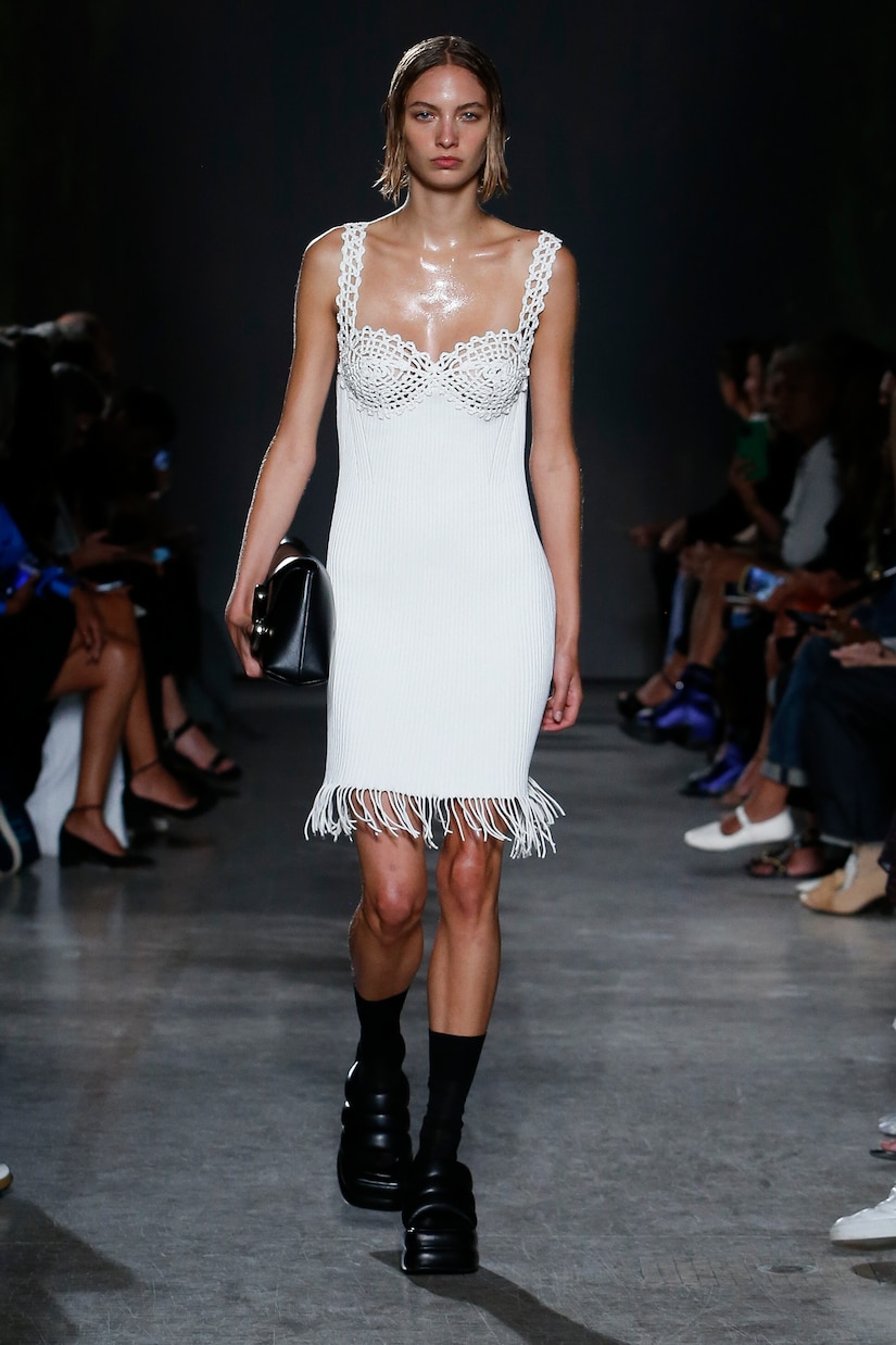 Fringe-trimmed minidress | Proenza Schouler