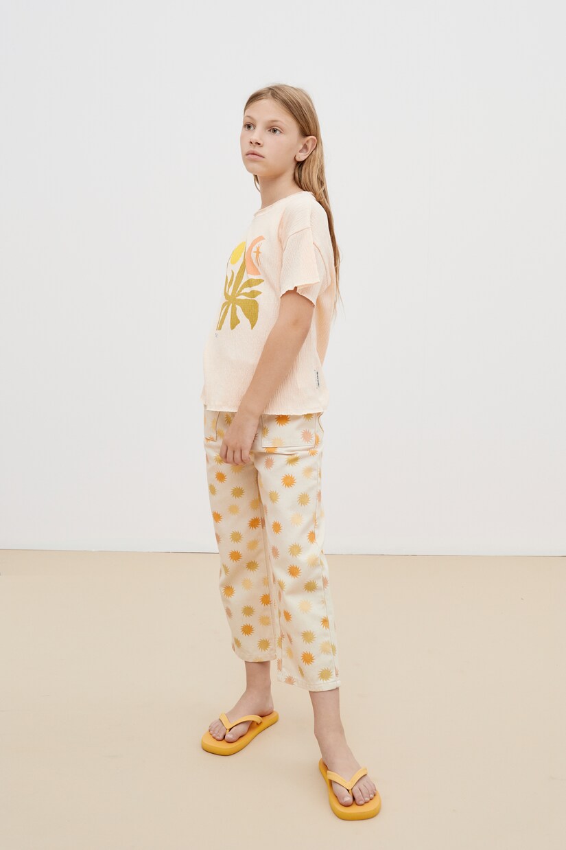 Tramonto printed cotton pants | The New Society