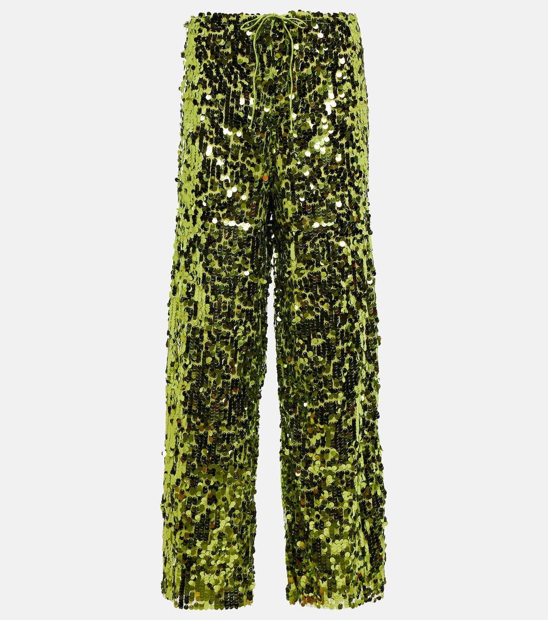 Pantaloni a gamba larga con paillettes | Oséree