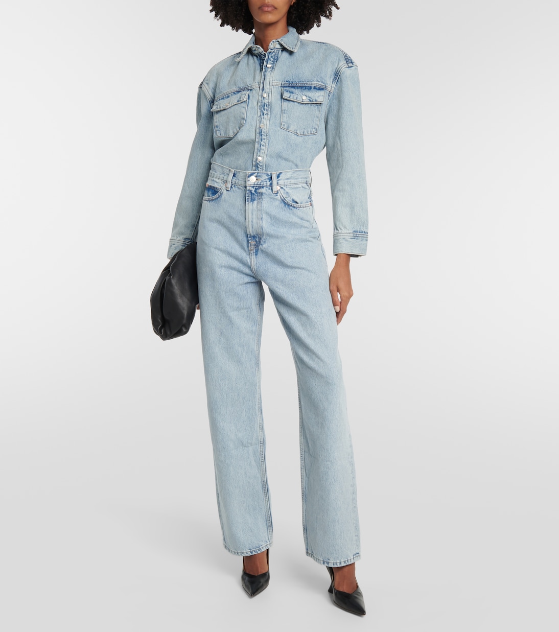 Low-rise straight jeans | Wardrobe.NYC