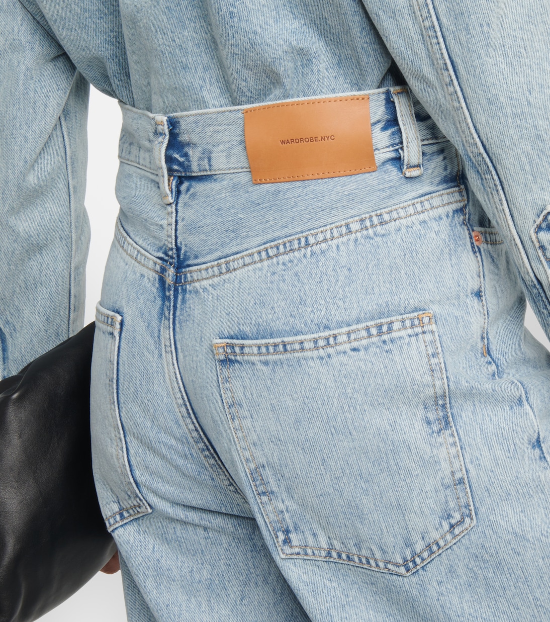 Low-rise straight jeans | Wardrobe.NYC