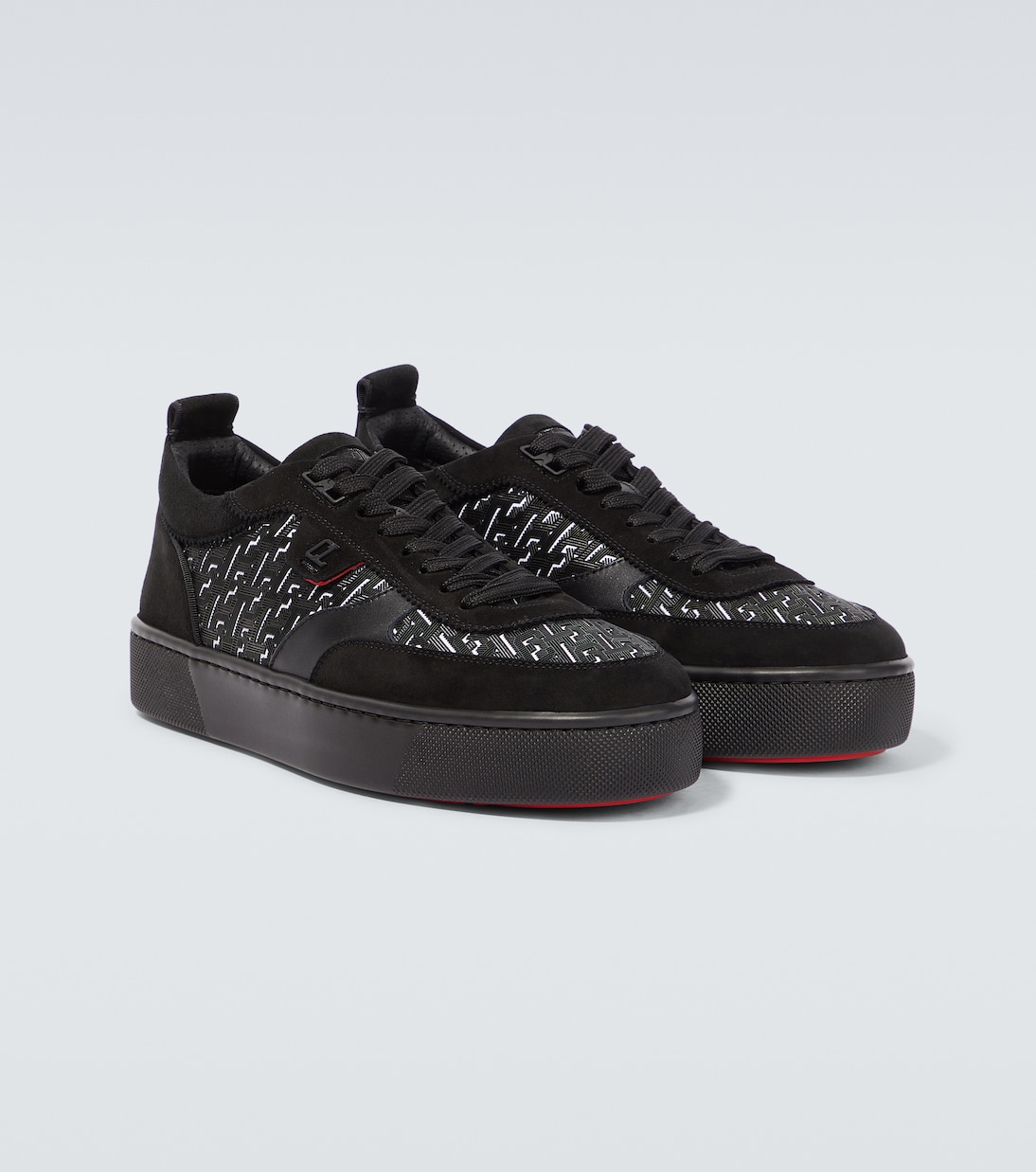 Sneakers Happyrui mit Veloursleder | Christian Louboutin