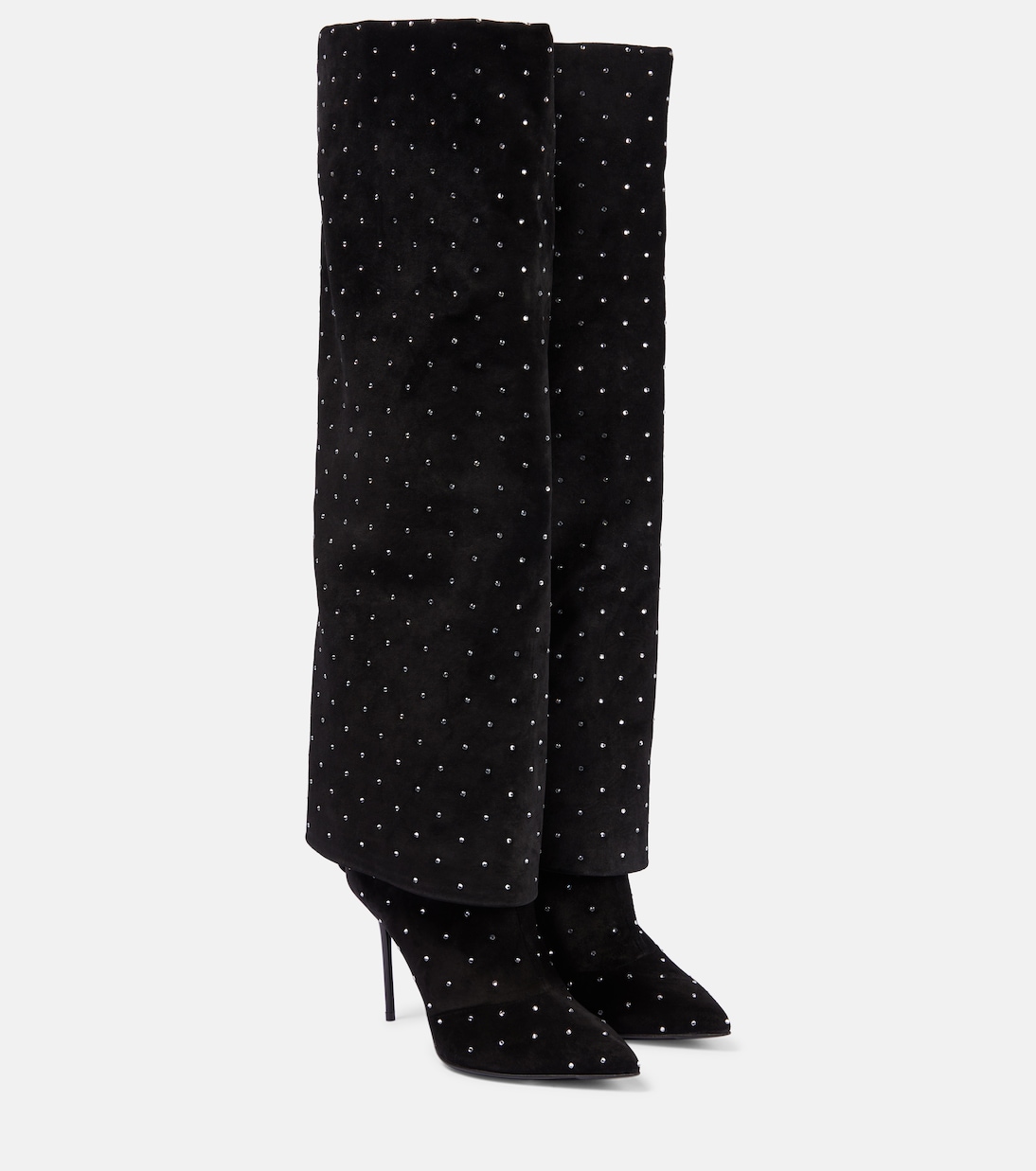 Botas altas Ariel de ante adornadas | Balmain