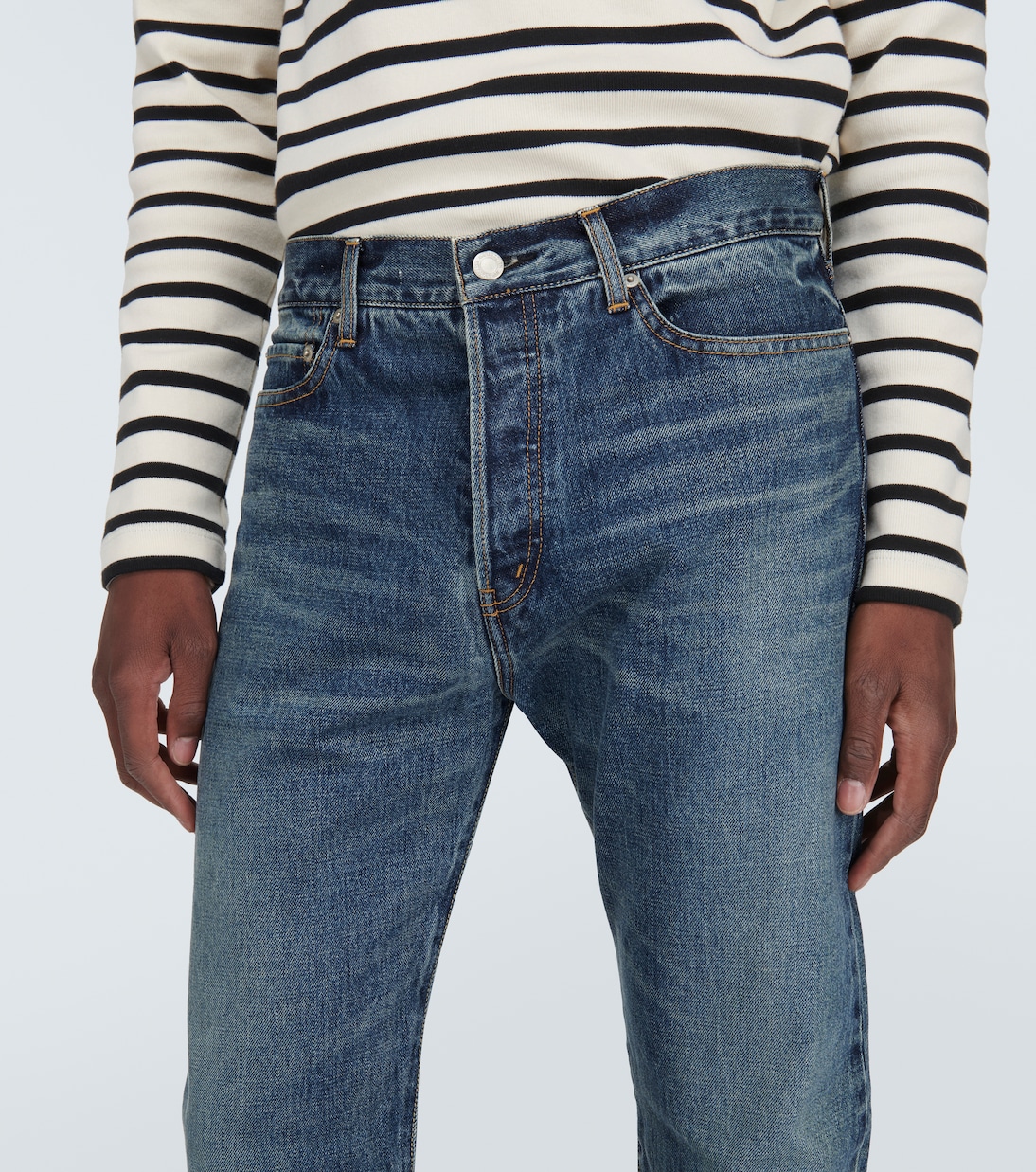 Jeans rectos con cuentas | Undercover