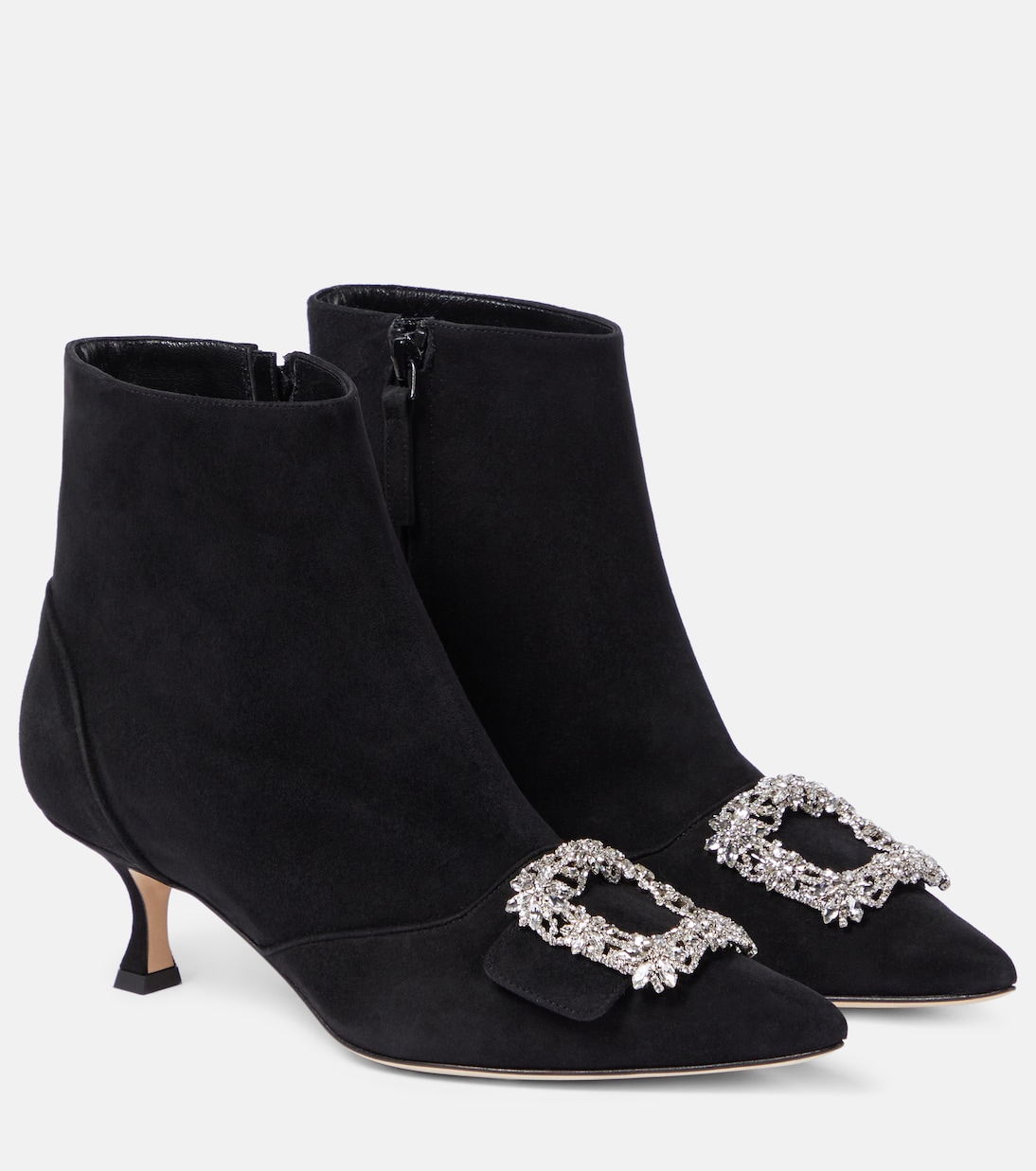 Stivaletti Baylow in suede | Manolo Blahnik