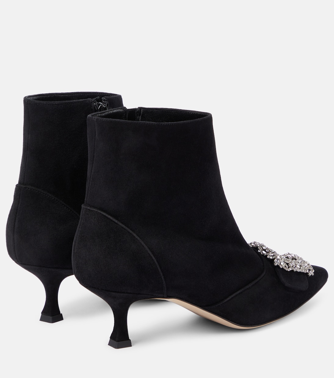 Stivaletti Baylow in suede | Manolo Blahnik